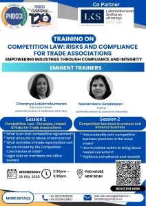 PHDCCI Training on Competition Law Risks and Compliance for Trade Associations