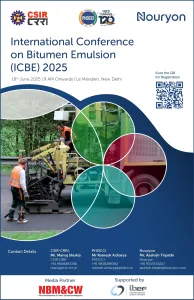 International Conference on Bitumen Emulsion 2025