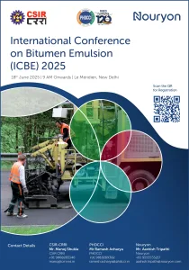 PHD International Conference on Bitumen Emulsion 2025