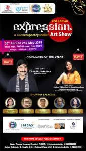 PHD Expression Indian Art Show 30th April 2025