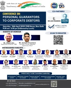 PHD Conference on Personal Guarantors to Corporate Debtors