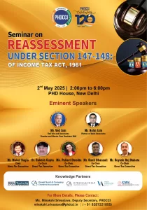 PHD Seminar on Reassessment under section 147-148 of Income Tax Act, 1961