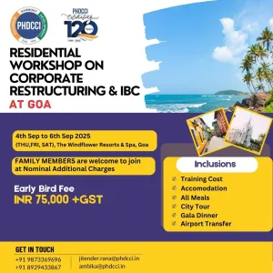 Residential Workshops on Corporate Governance and IBC Code, 2016