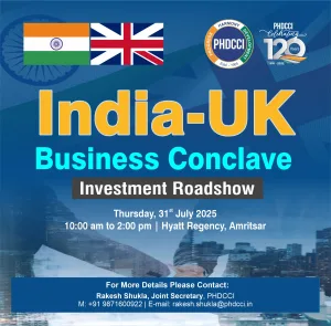 India- UK Business Conclave: Investment Roadshow