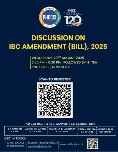 Discussion on IBC Amendment (Bill), 2025