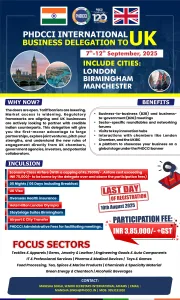 PHDCCI International Business Delegation to UK