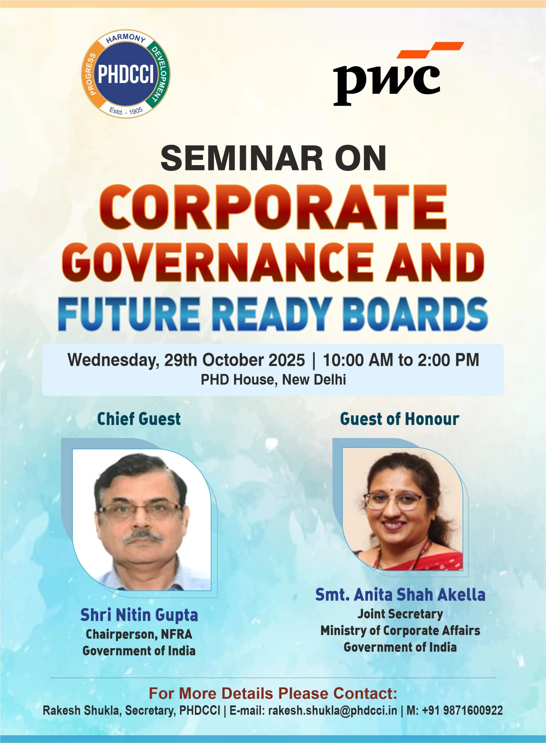 Seminar on Corporate Governance and future ready boards