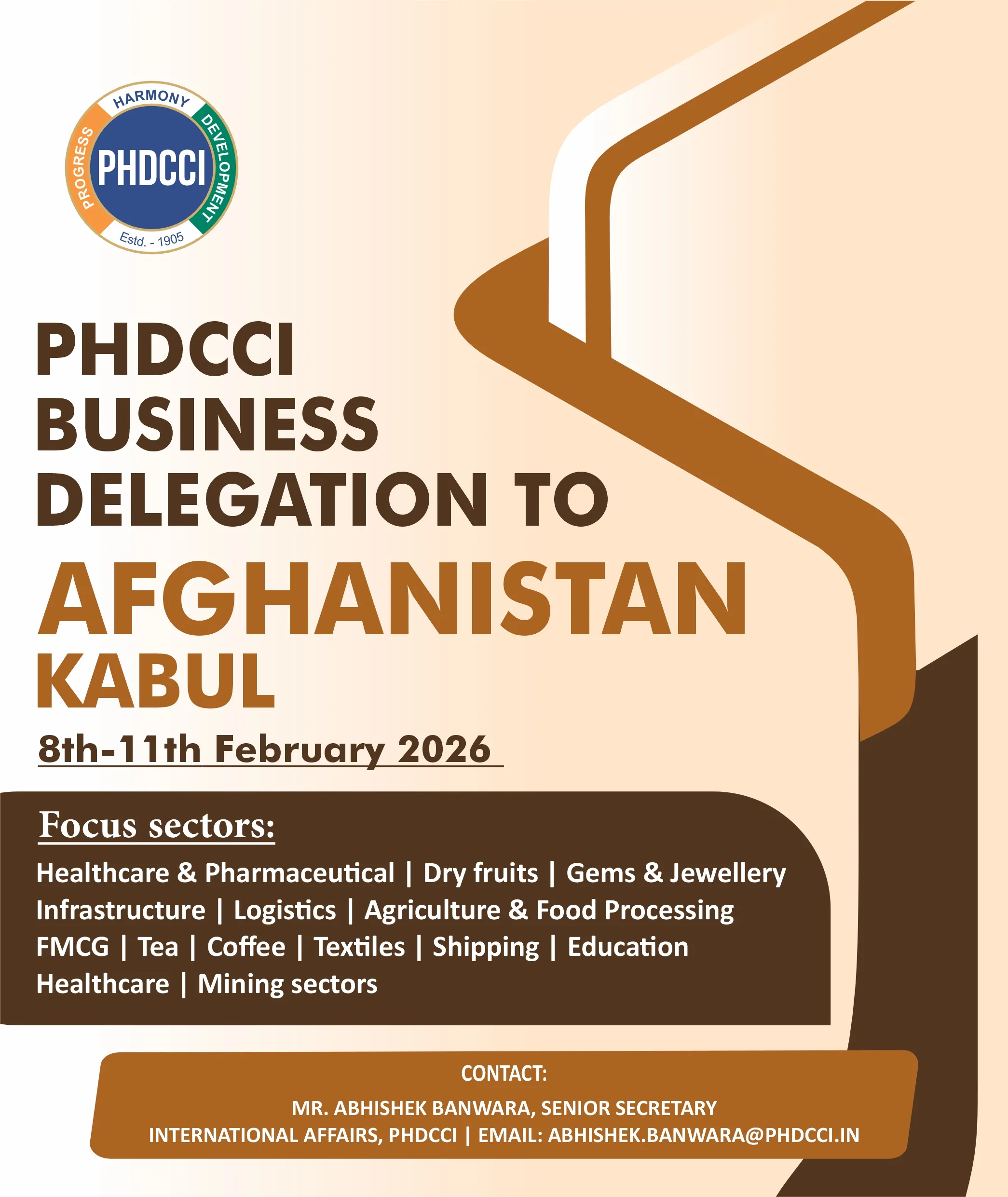 PHDCCI Business Delegation to Afghanistan