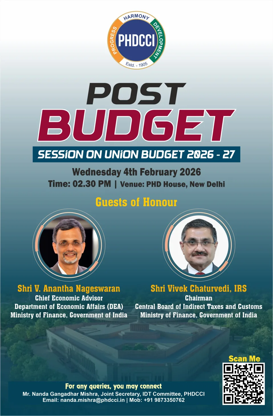 PHDCCI Post Budget Session
