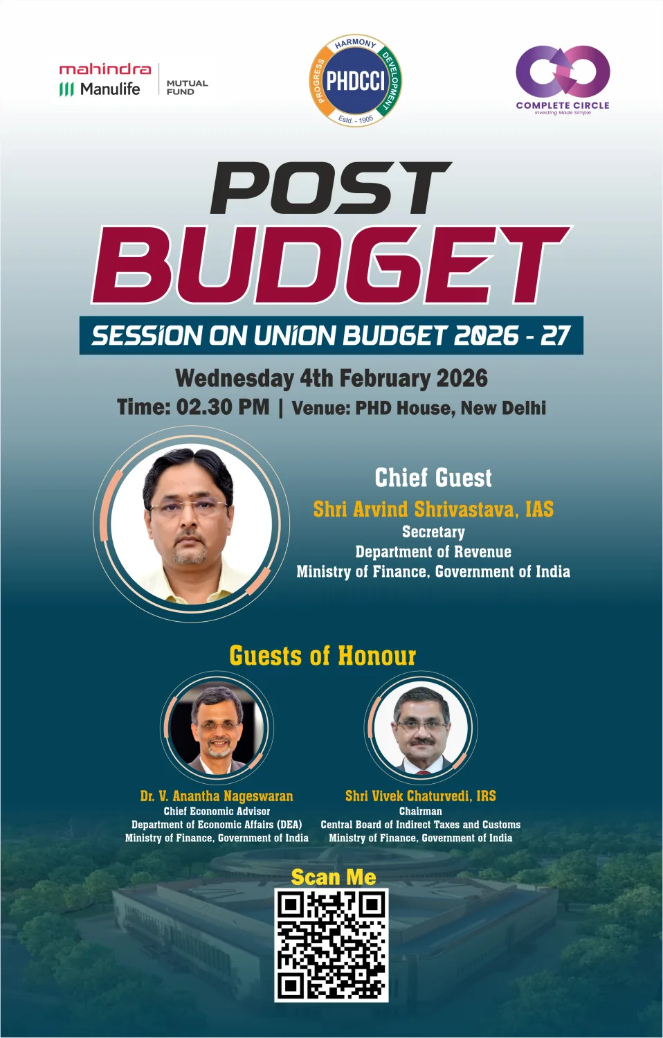 PHDCCI Post Budget Session