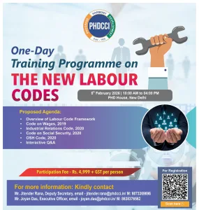 PHDCCI Training Program on New Labour Codes