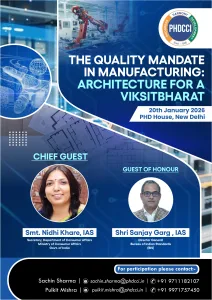 phdcci Conference on The Quality Mandate in Manufacturing: Architecture for a ViksitBharat
