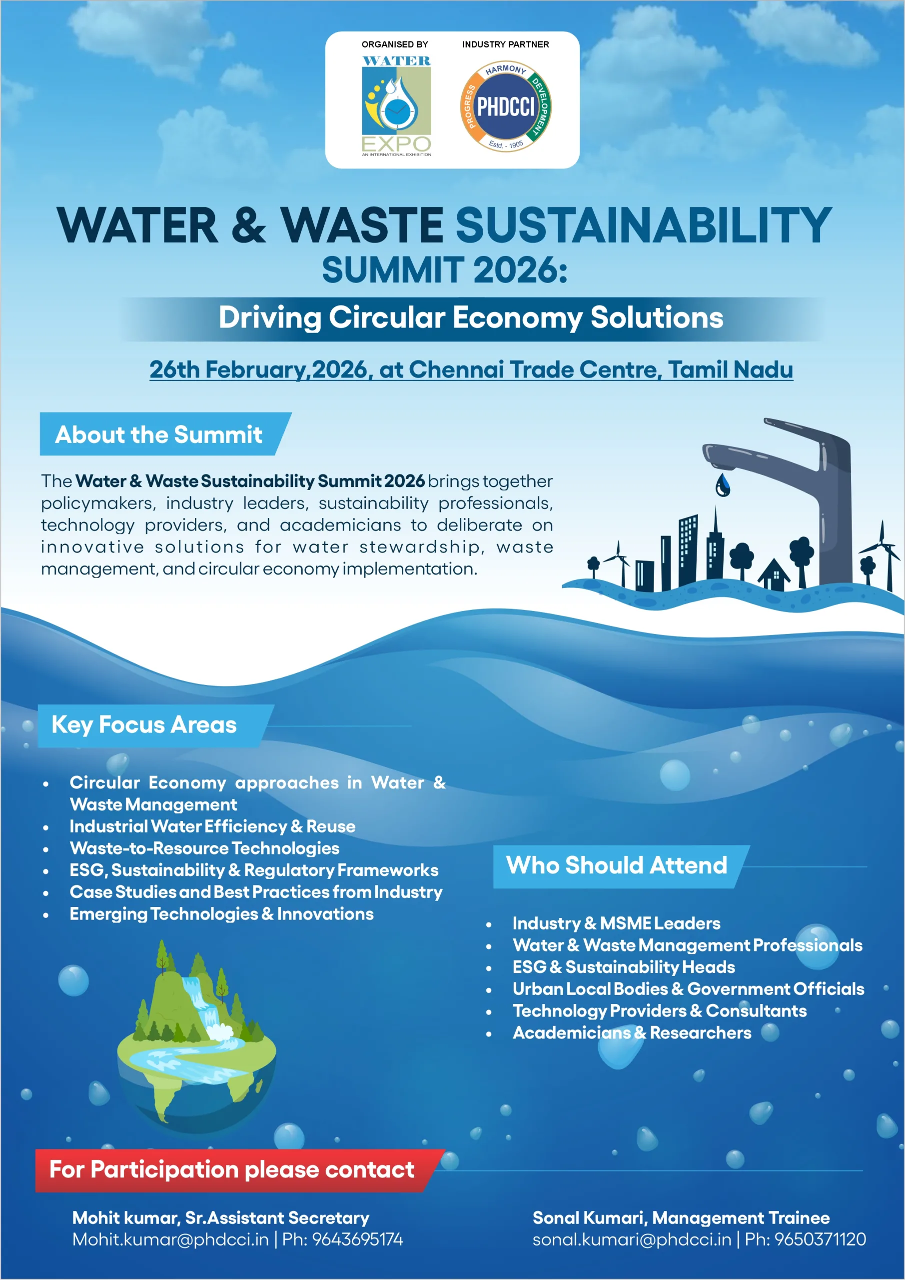 Water & Waste Sustainability Summit 2026: Driving Circular Economy Solutions