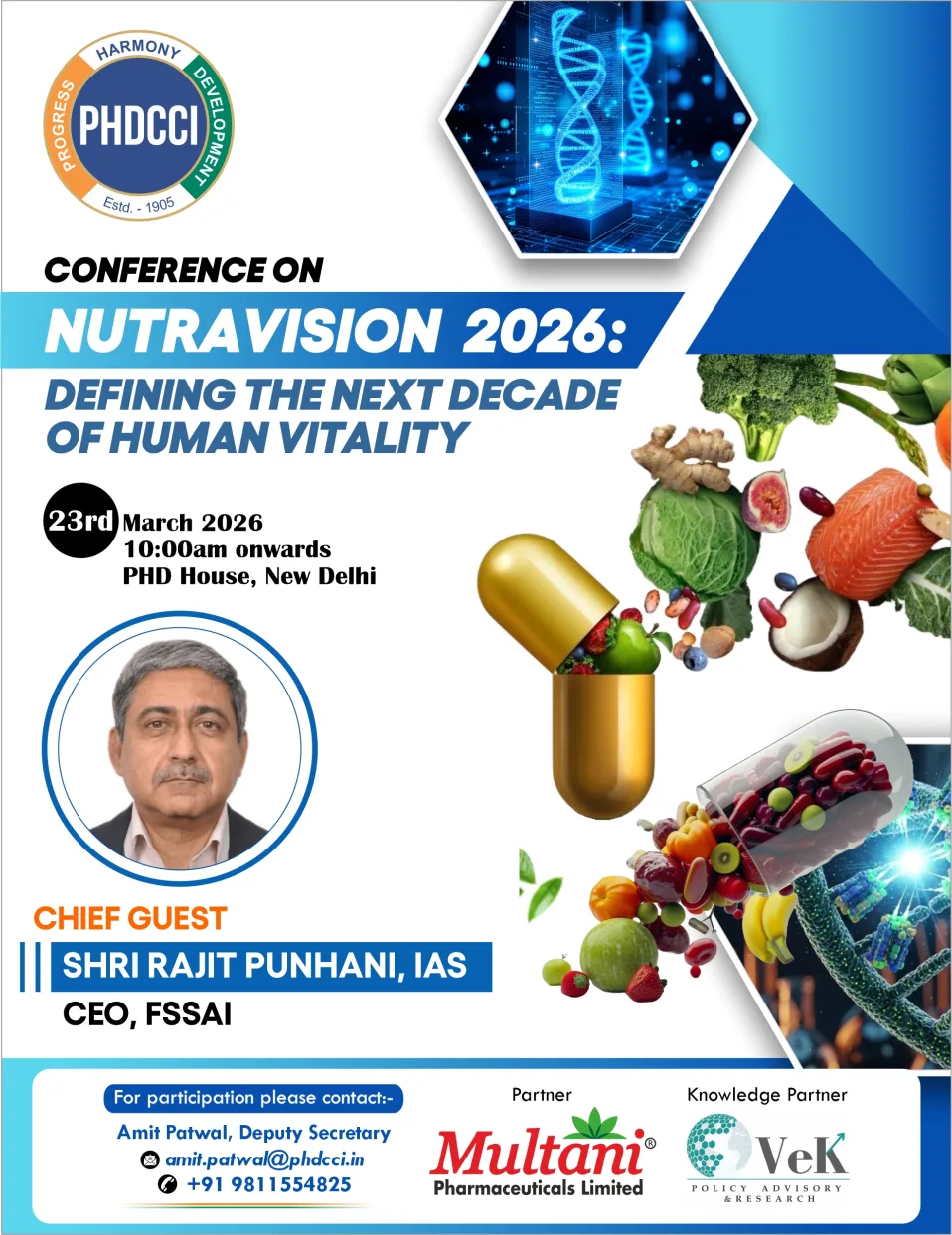 phdcci Conference on NutraVision 2026:Defining the Next Decade of Human Vitality