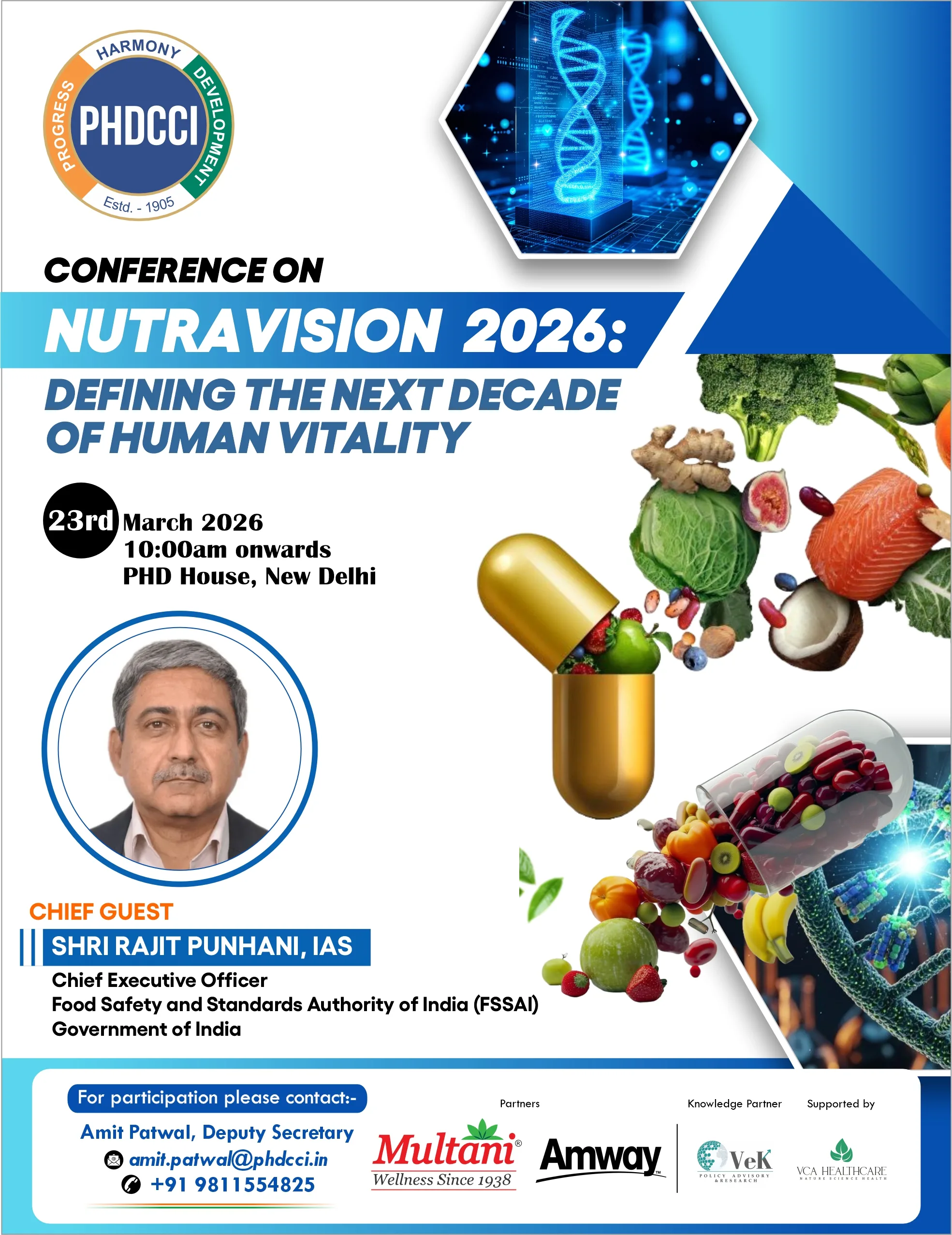 Conference on NutraVision 2026:Defining the Next Decade of Human Vitality