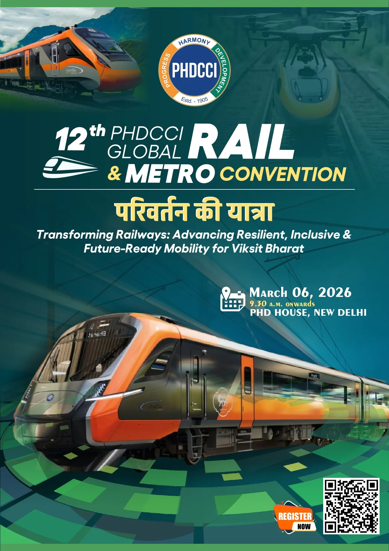12th PHDCCI GLOBAL RAIL & METRO CONVENTION
