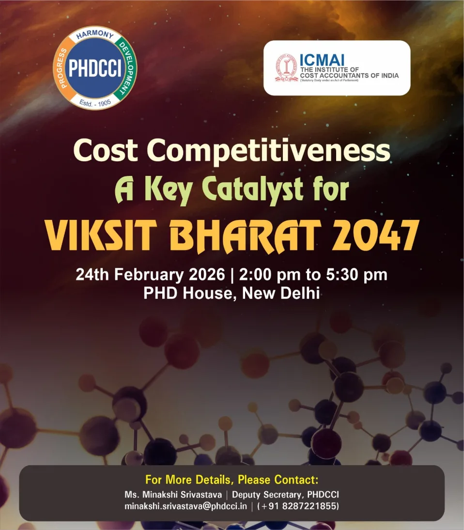 phdcci Cost Competitiveness – A Key Catalyst for Viksit Bharat 2047