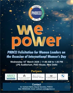 WE POWER – PHDCCI Felicitation for Women Leaders on the Occasion of International Women’s Day