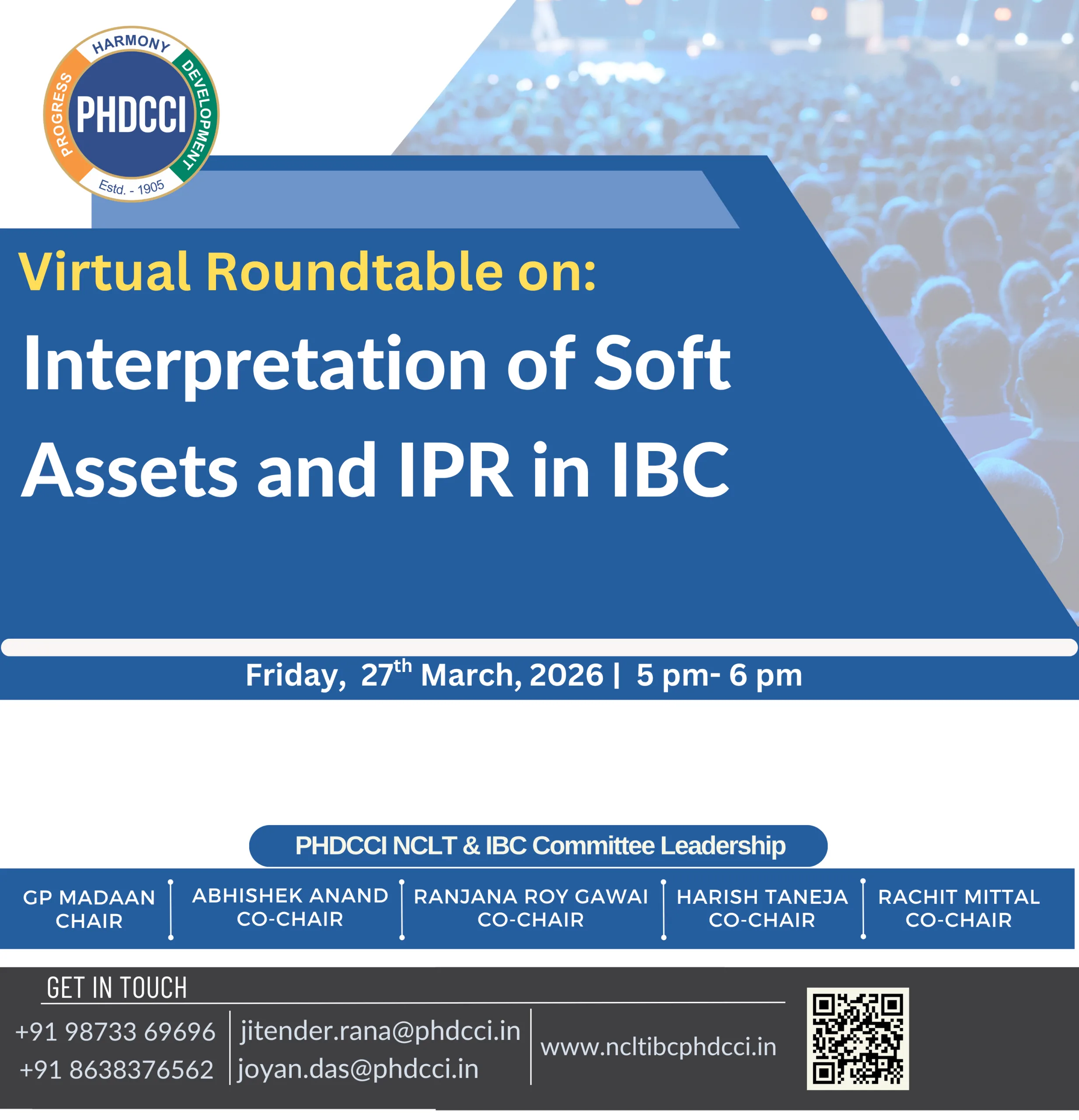 Virtual Round Table on: Interpretation of Soft Assets and IPR in IBC