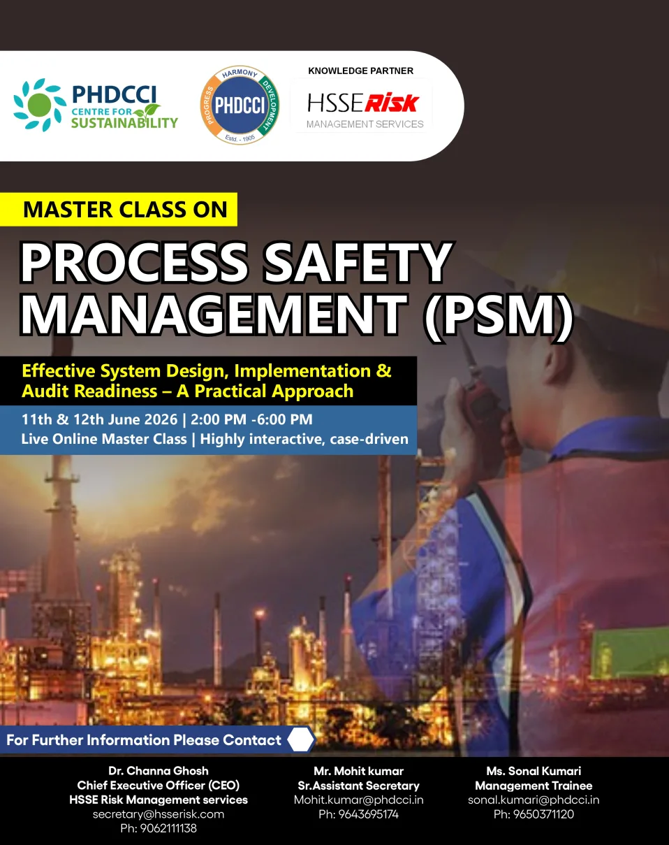 phdcci Masterclass on Process safety management