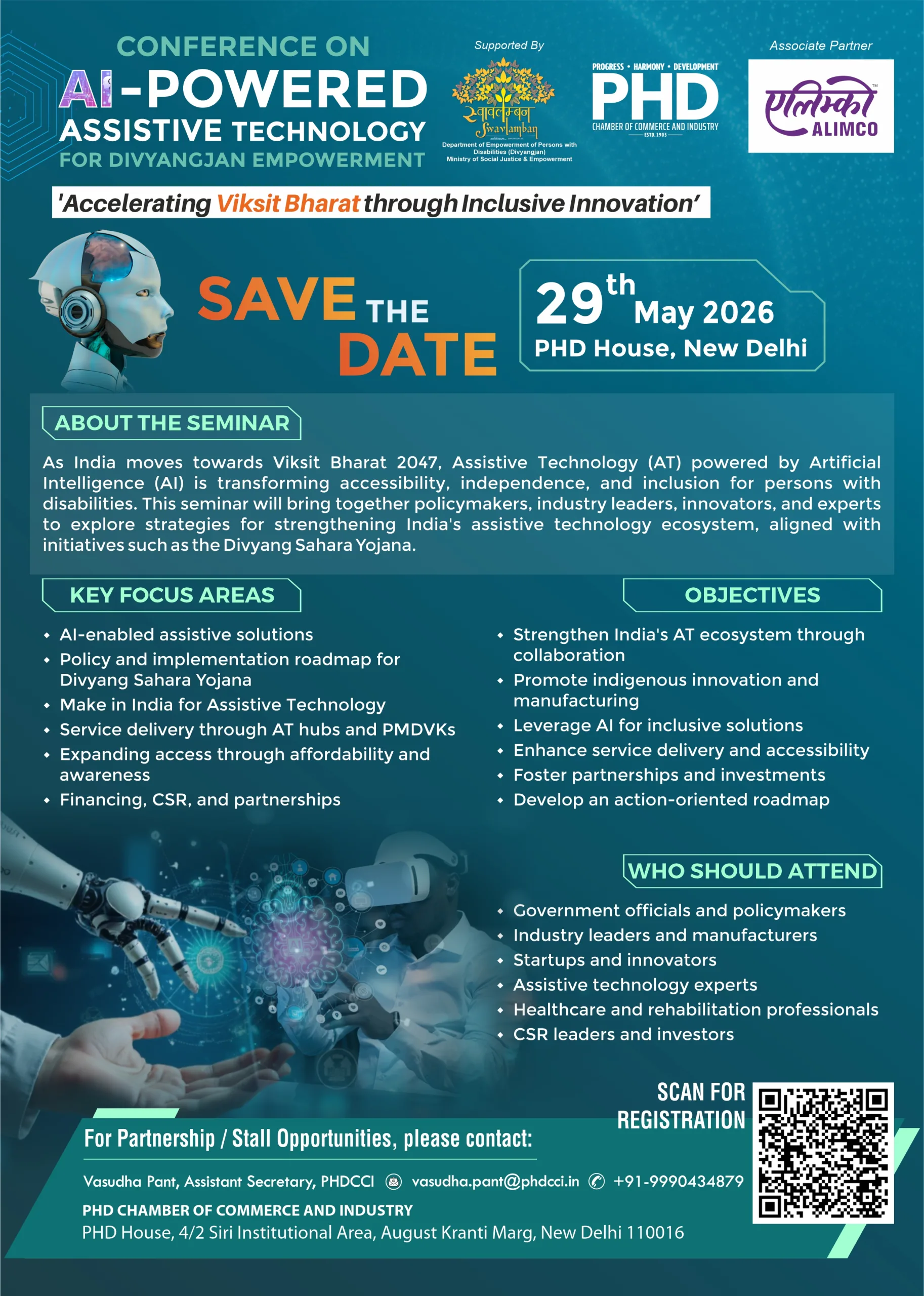Conference on AI-Powered Assistive Technology for Divyangjan Empowerment