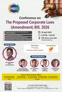 phdcci Corporate Laws (Amendment) Bill, 2026