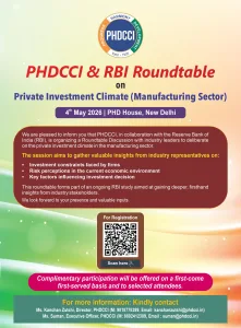 phdcci RBI–PHDCCI Roundtable on Private Investment Climate