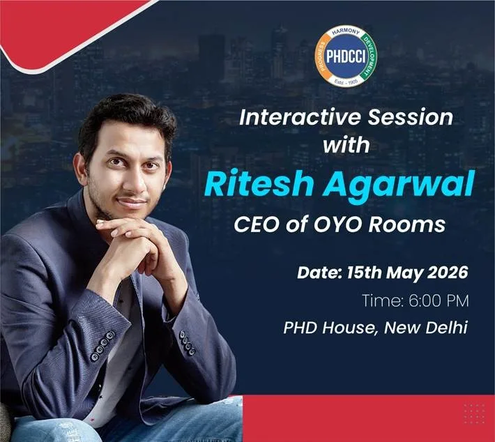 phdcci Interactive Session with Shri Ritesh Agarwal, CEO, OYO Rooms