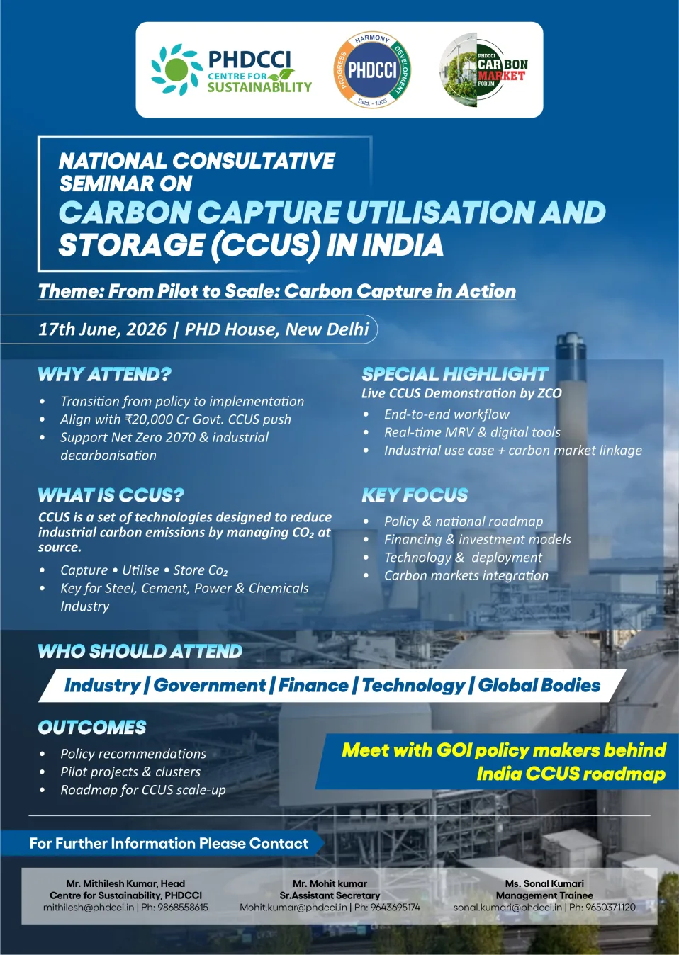 phdcci National Consultative seminar on Carbon Capture