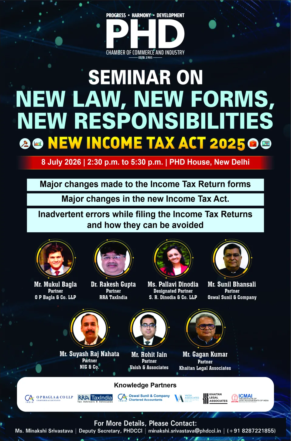 Phdcci Income Tax Bill 2026