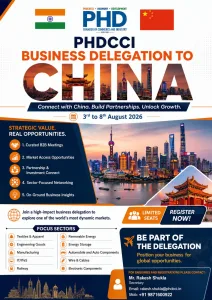 PHDCCI Business Delegation to China