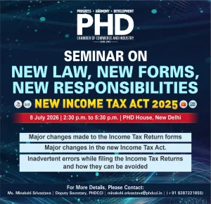 Phdcci NEW LAW, NEW FORMS, NEW RESPONSIBILITIES - New Income Tax Act 2025