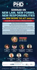 Phdcci Income Tax Bill 2026