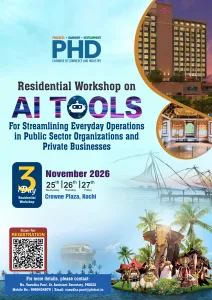 phdcci 3-day Residential Workshop on ‘AI Tools for Everyday Business Operations