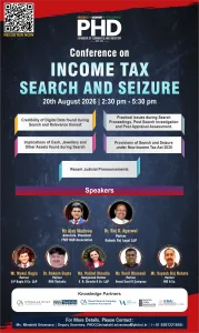 phdcci Conference on Income Tax, Search and Seizure