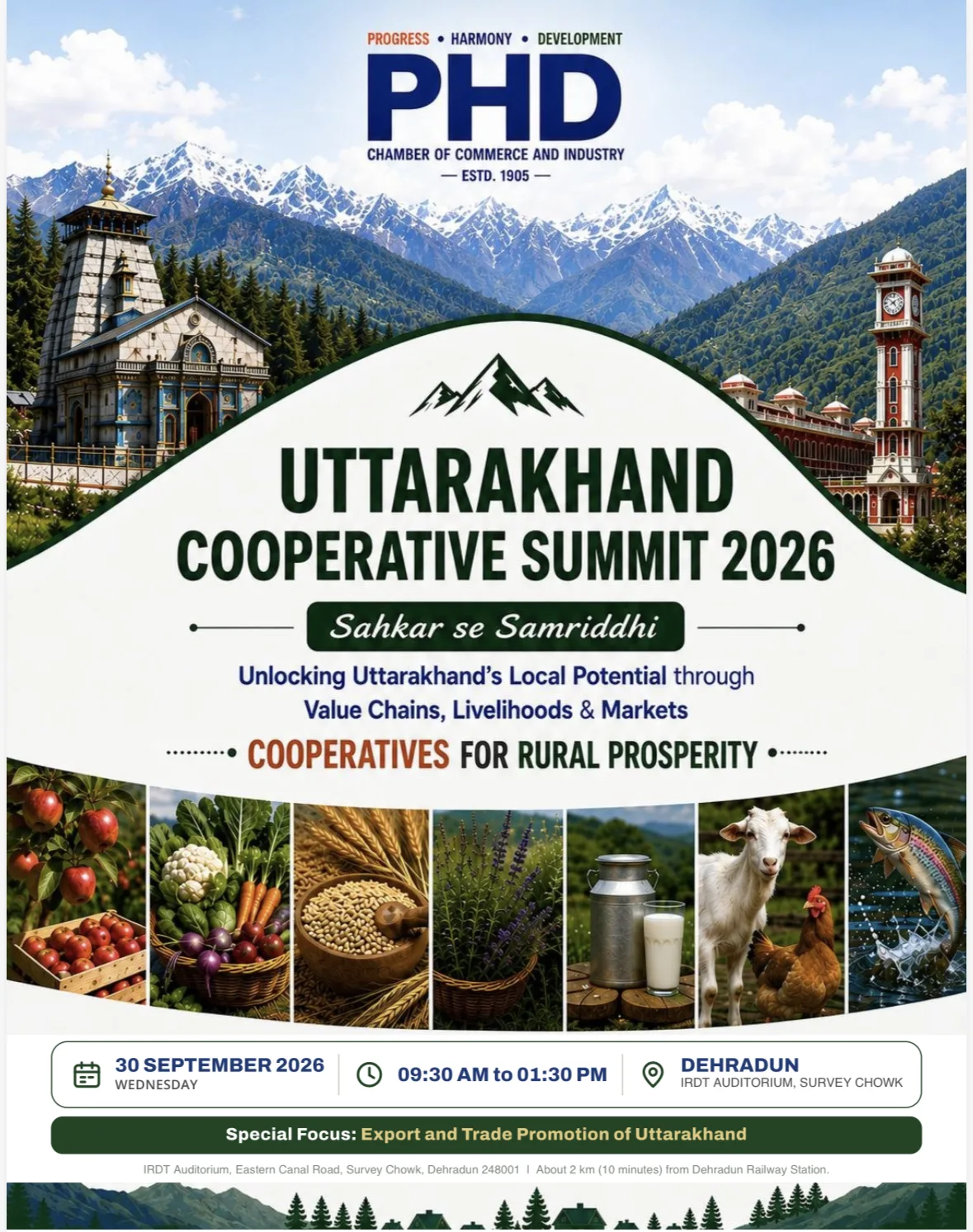 Uttarakhand Cooperative Summit 2026
