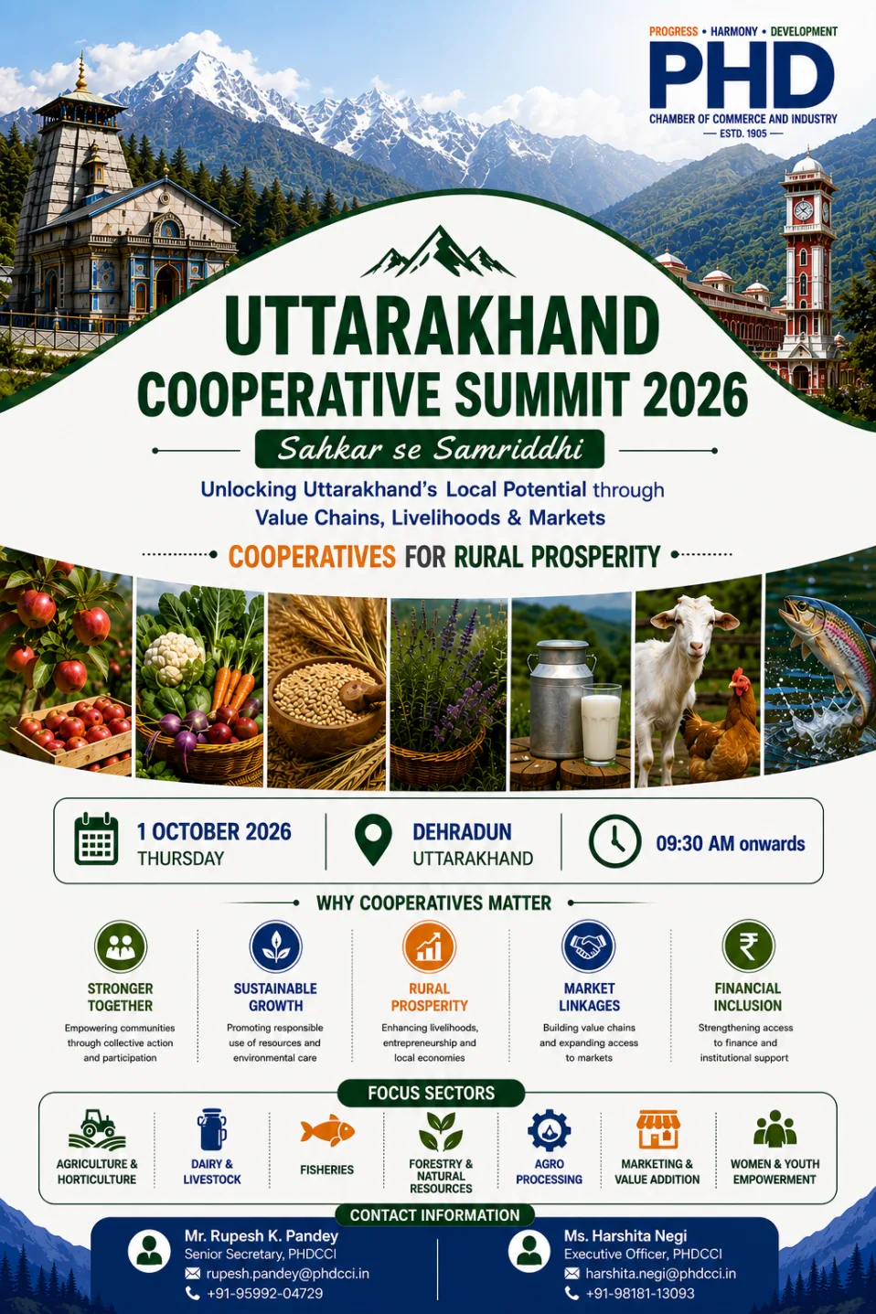phdcci Uttarakhand Cooperative Summit 2026