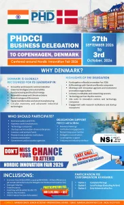 PHDCCI Business Delegation to Copenhagen, Denmark