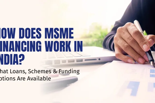 MSME financing work in India