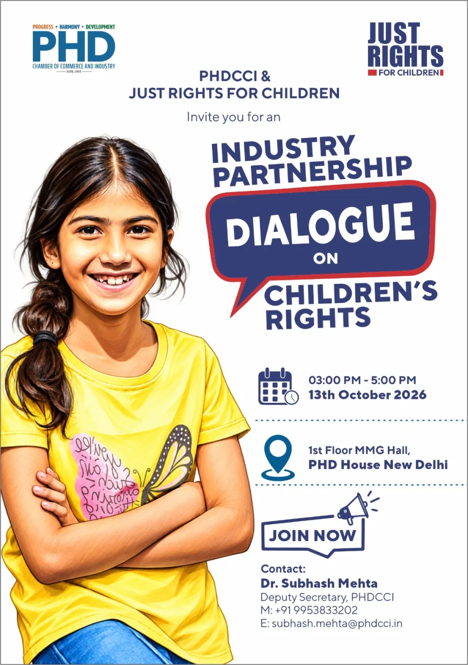 PHDCCI - JRC Industry Partnership Dialogue on Children's Rights