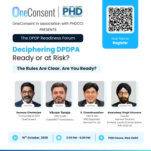 phdcci The DPDP Readiness Forum - Deciphering DPDP Act